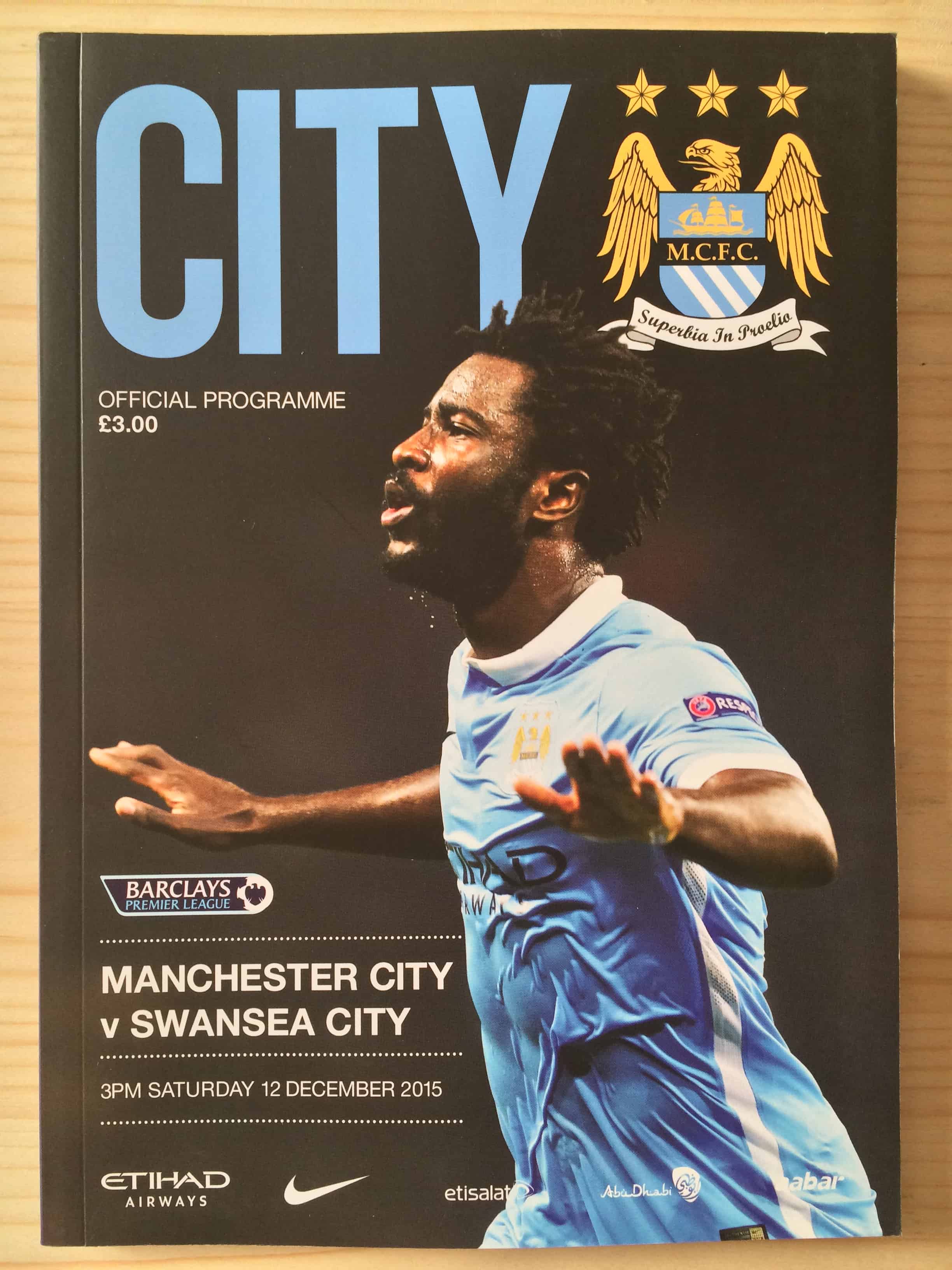 Manchester City FC v Swansea City FC